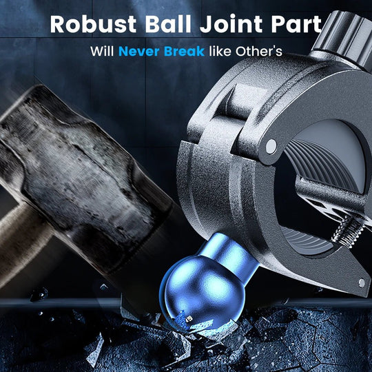 Joyroom 360° Bike Phone Holder Universal, Shockproof GPS Mount for 4.7–7" Phones - Sales Gear Tech