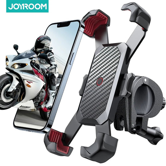 Joyroom 360° Bike Phone Holder Universal, Shockproof GPS Mount for 4.7–7" Phones - Sales Gear Tech