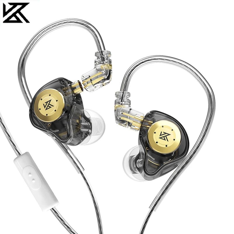 KZ EDX Pro Wired Earphones HiFi In - Ear Monitors, Bass Stereo, Noise Cancelling for Music & Gaming - Sales Gear Tech