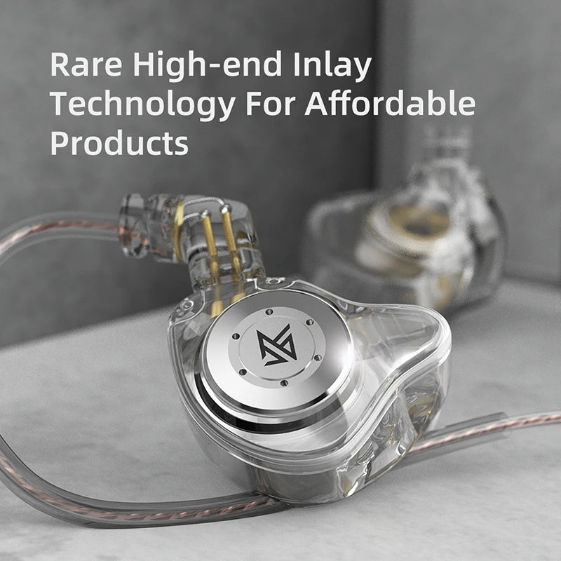 KZ EDX Pro Wired Earphones HiFi In - Ear Monitors, Bass Stereo, Noise Cancelling for Music & Gaming - Sales Gear Tech