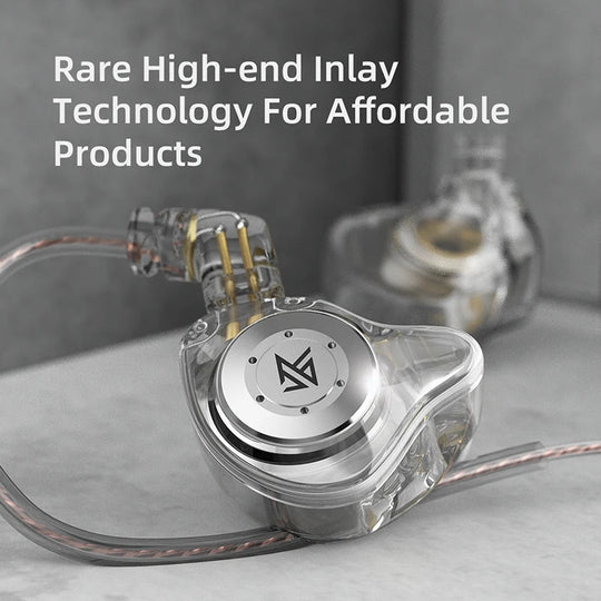 KZ EDX Pro Wired Earphones HiFi In - Ear Monitors, Bass Stereo, Noise Cancelling for Music & Gaming - Sales Gear Tech