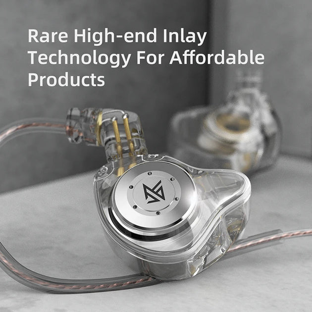 KZ EDX Pro Wired Earphones HiFi In - Ear Monitors, Bass Stereo, Noise Cancelling for Music & Gaming - Sales Gear Tech