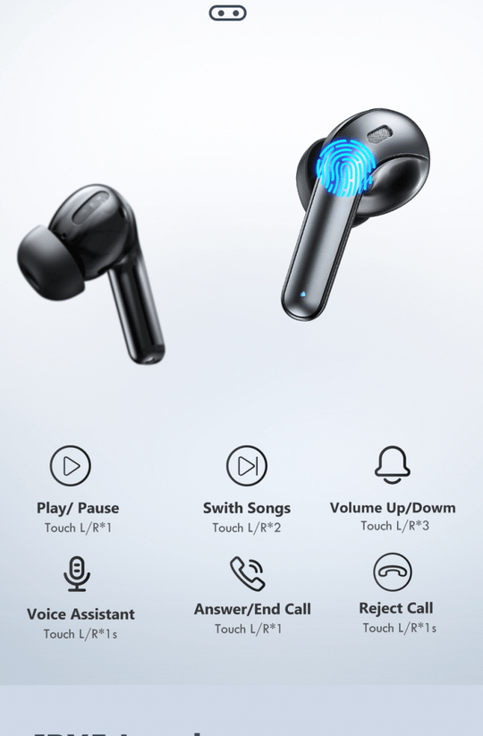 LED TWS Earbuds Bluetooth 5.0 Earphones for Huawei Iphone - Sales Gear Tech