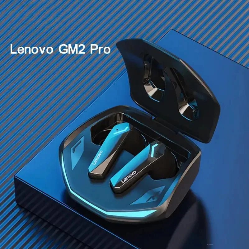 Lenovo GM2 Pro Wireless Earbuds Bluetooth, Touch Control, Noise Reduction for iPhone & Xiaomi - Sales Gear Tech