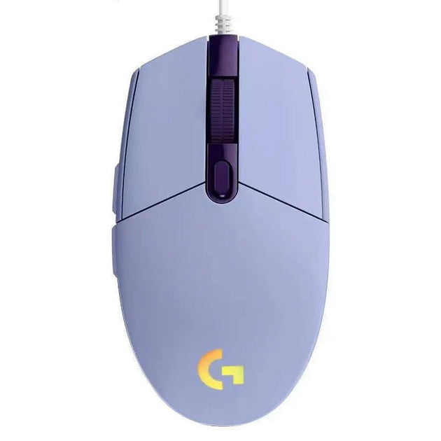 Logitech G102 Wired Gaming Mouse 8000 DPI, Rainbow RGB, for PC, Mac & Laptop - Sales Gear Tech