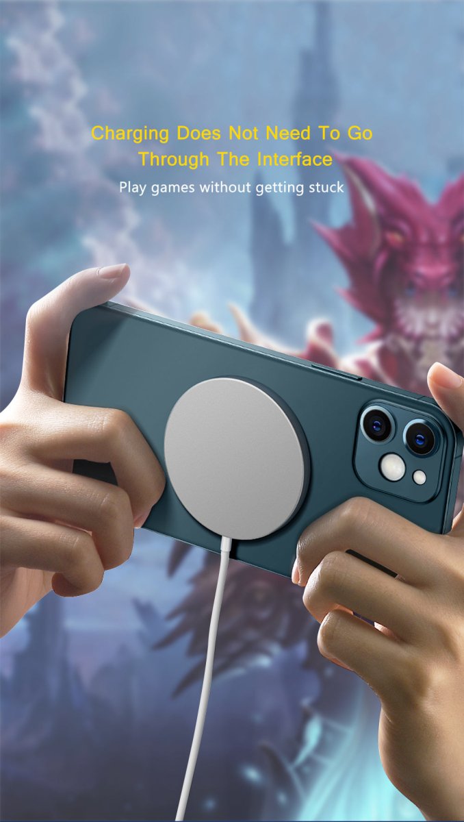 Magnetic QI Wireless Charger for Iphone12 Magsafe Huawei Samsung - Sales Gear Tech