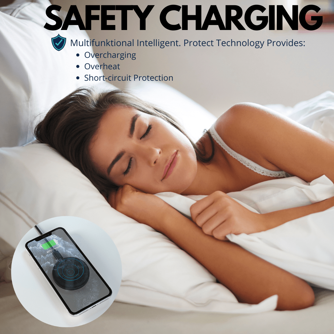 MAGNETIC WIRELESS CHARGER FOR iPHONE 13/12 SERIES - Sales Gear Tech