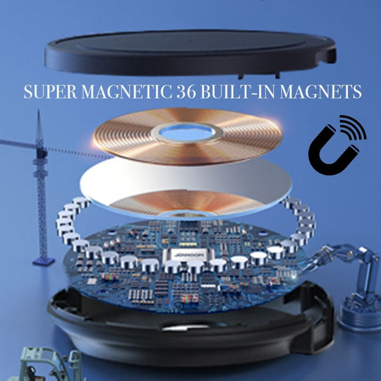 MAGNETIC WIRELESS CHARGER FOR iPHONE 13/12 SERIES - Sales Gear Tech
