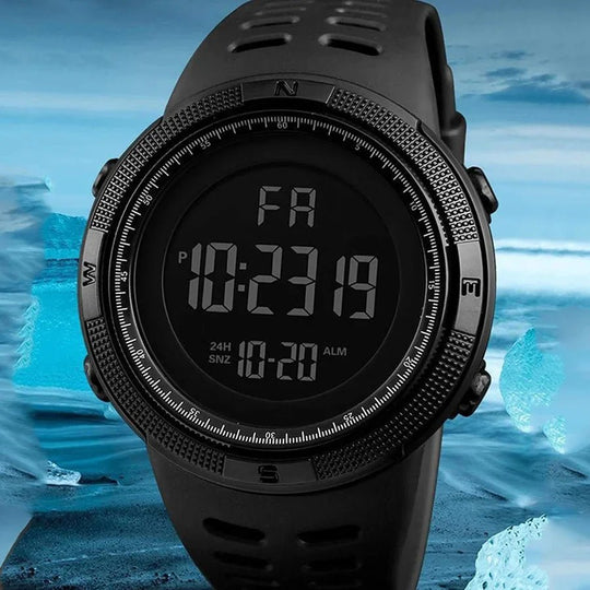 Men's Military Sports Digital LED Watch , Luminous, Multifunction - Sales Gear Tech