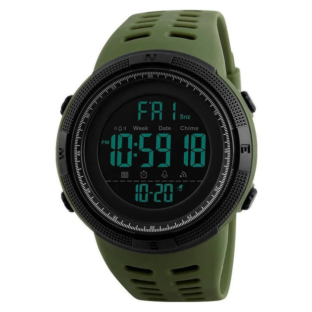 Men's Military Sports Digital LED Watch , Luminous, Multifunction - Sales Gear Tech