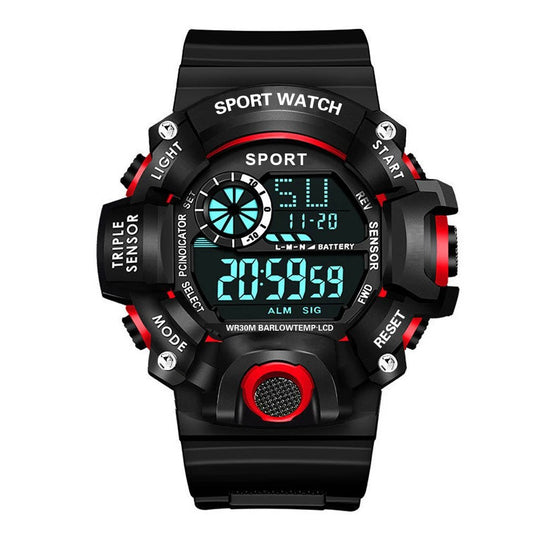 Men's Sports Military Waterproof Watch, Luminous, Multifunctional - Sales Gear Tech