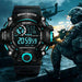 Men's Sports Military Waterproof Watch, Luminous, Multifunctional - Sales Gear Tech
