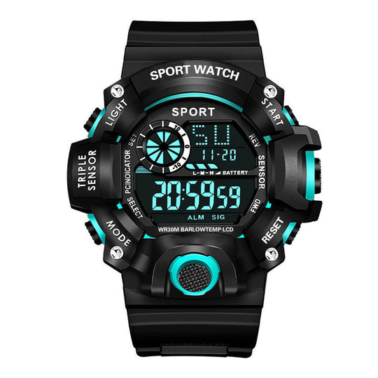 Men's Sports Military Waterproof Watch, Luminous, Multifunctional - Sales Gear Tech