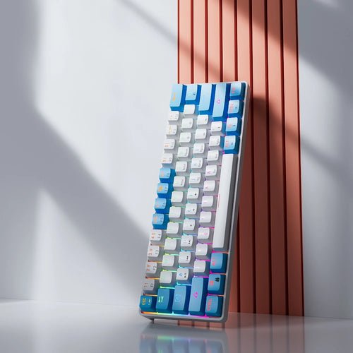 MUCAI MK61 RGB backlit esports gaming mechanical keyboard with red - Sales Gear Tech