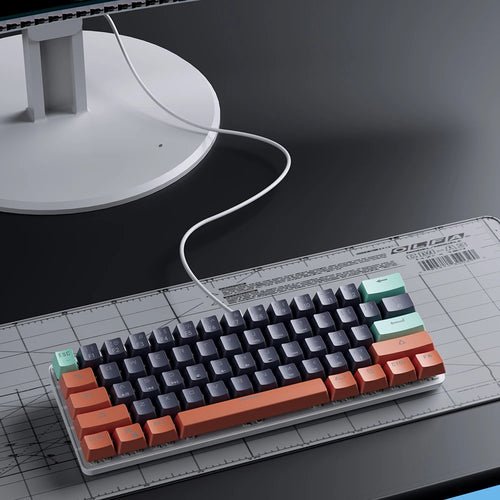 MUCAI MKA610 Mini Mechanical Gaming Keyboard 61 - Key with Red Switches - Sales Gear Tech