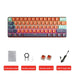 MUCAI MKA610 Mini Mechanical Gaming Keyboard 61 - Key with Red Switches - Sales Gear Tech