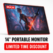 MUCAI Portable Display 14 Inch 60Hz Resolution - SalesGearTech.com