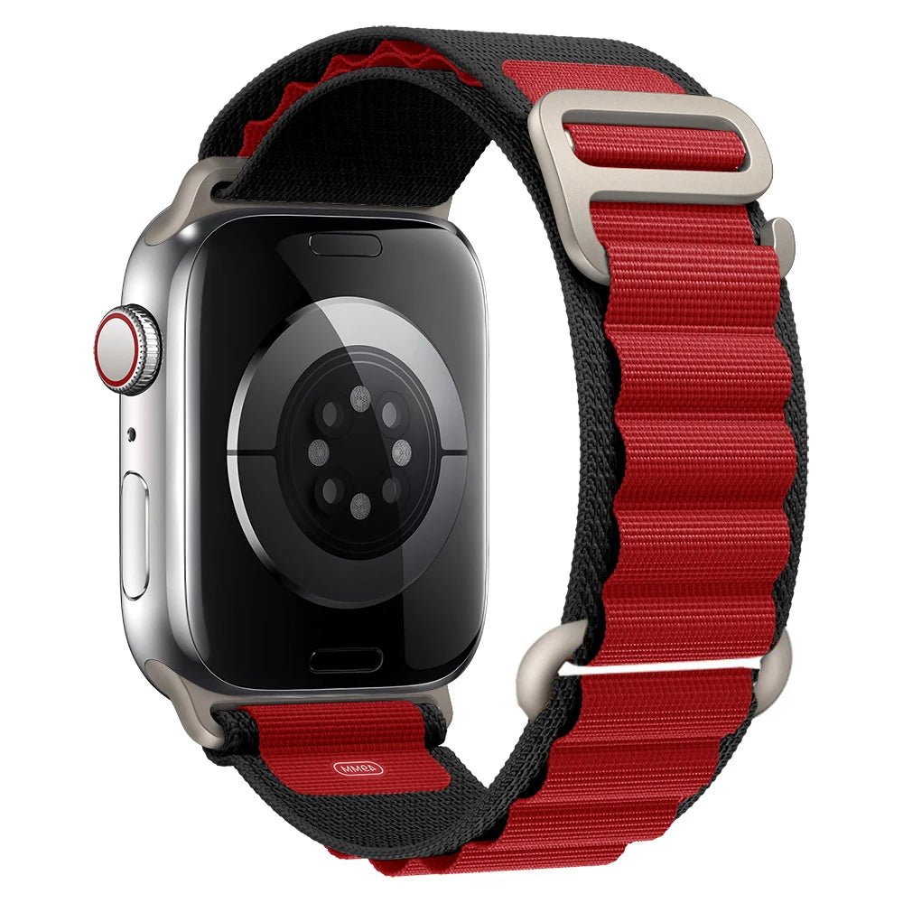 Nylon Alpine Strap for Apple Watch Series 6–10 & Ultra (40–49MM) - Sales Gear Tech