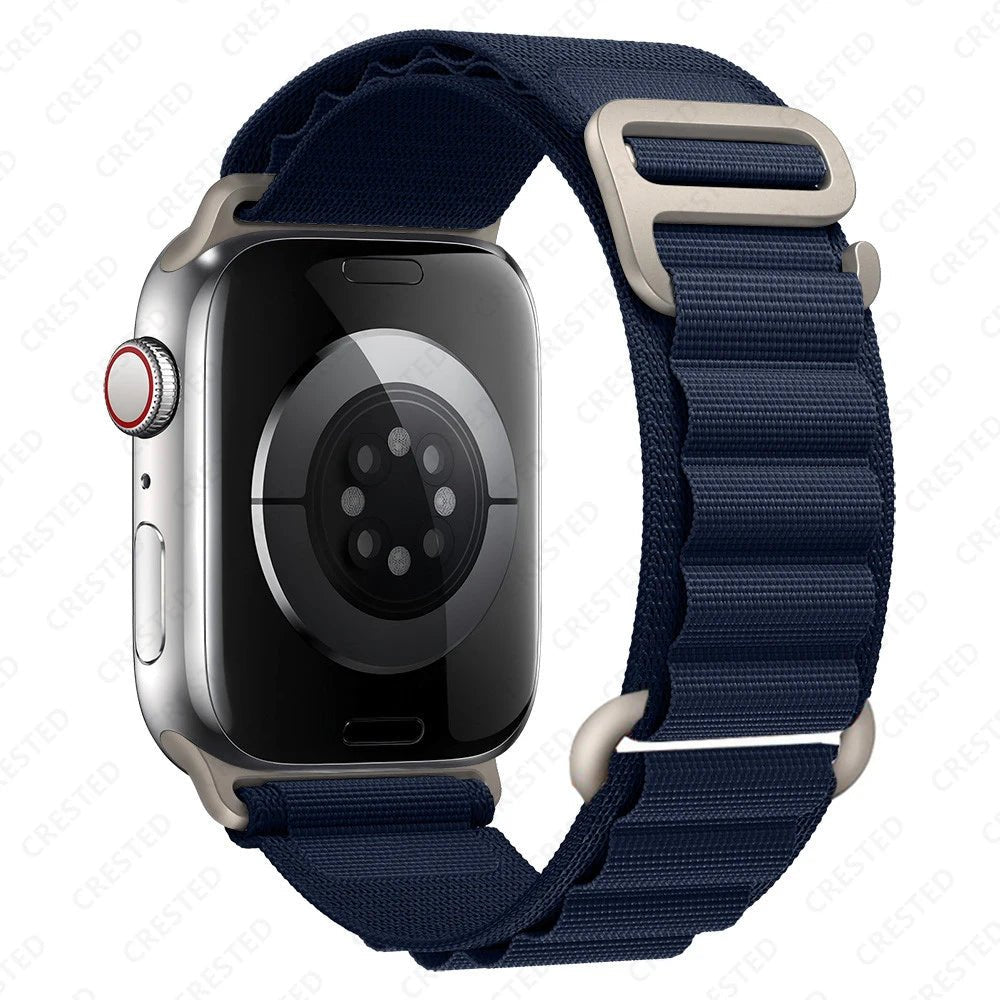 Nylon Alpine Strap for Apple Watch Series 6–10 & Ultra (40–49MM) - Sales Gear Tech