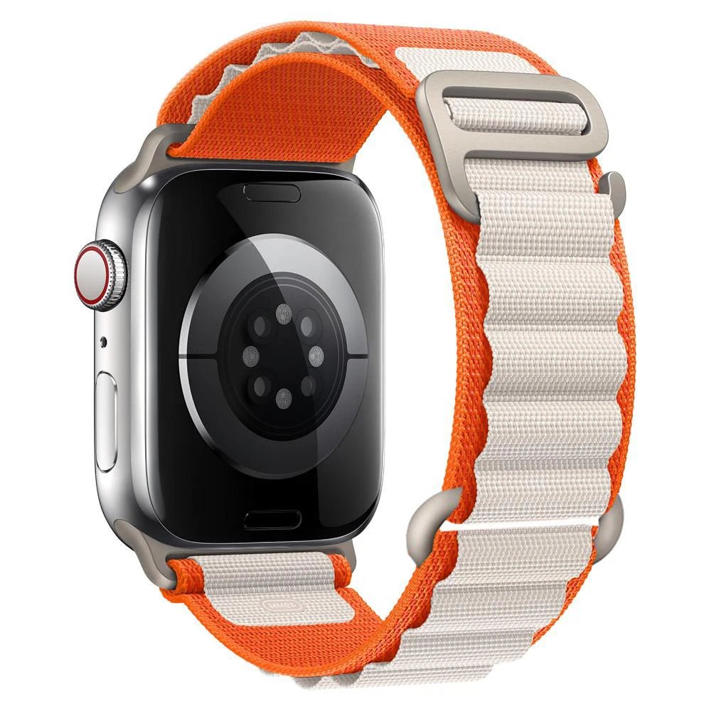 Nylon Alpine Strap for Apple Watch Series 6–10 & Ultra (40–49MM) - Sales Gear Tech