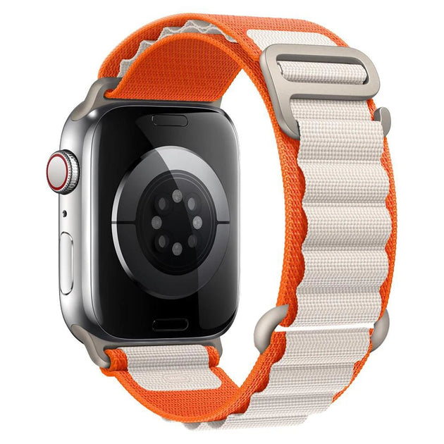 Nylon Alpine Strap for Apple Watch Series 6–10 & Ultra (40–49MM) - Sales Gear Tech