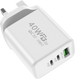 PD 40W USB - C Fast Charger Quick Charge Wall Adapter for iPhone 16 Pro, Samsung, Xiaomi - Sales Gear Tech