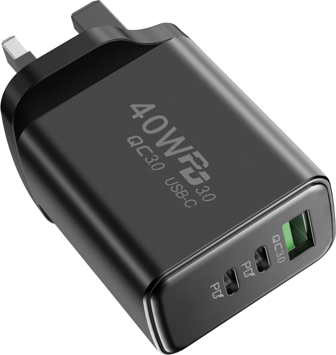 PD 40W USB - C Fast Charger Quick Charge Wall Adapter for iPhone 16 Pro, Samsung, Xiaomi - Sales Gear Tech