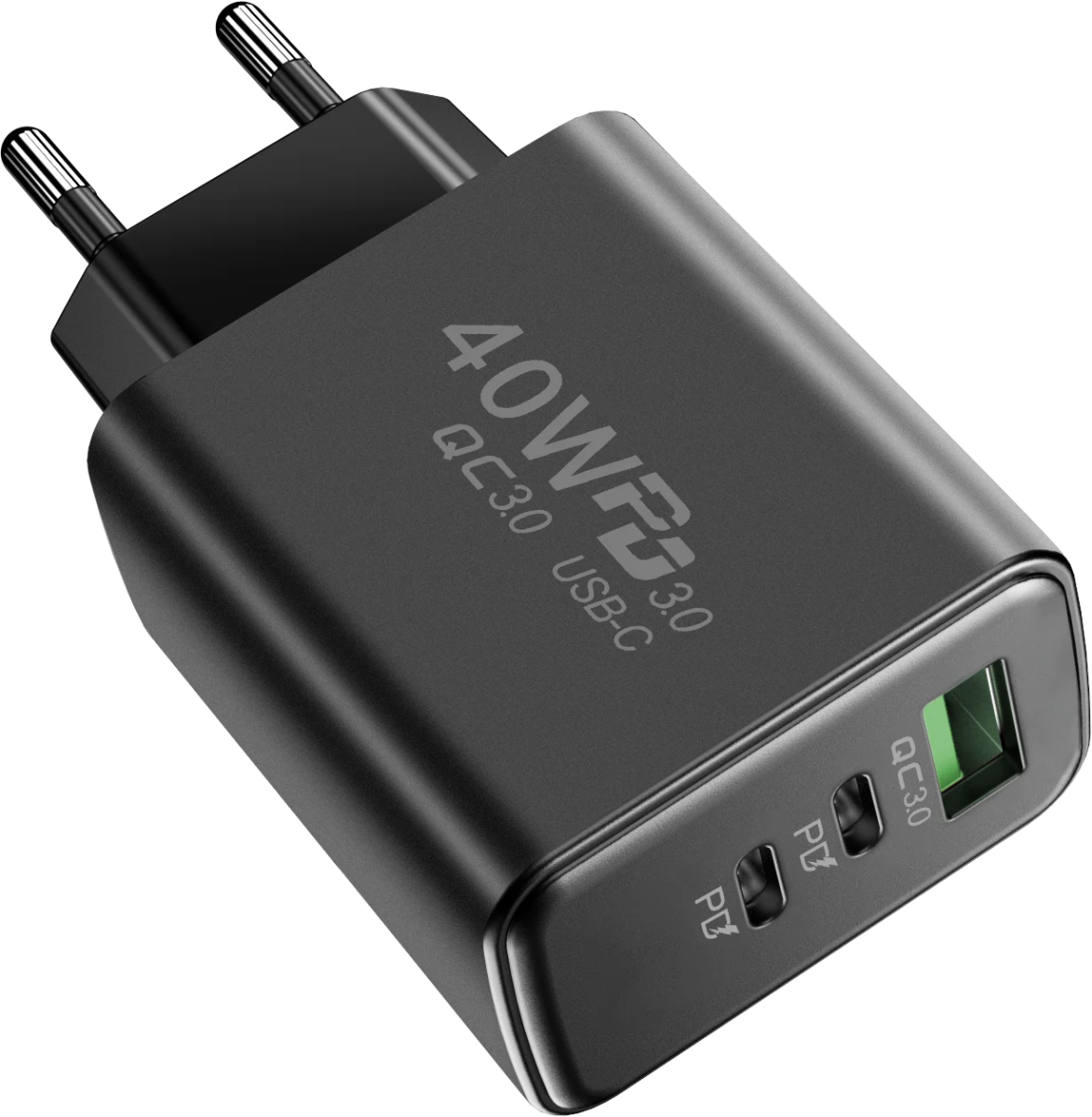 PD 40W USB - C Fast Charger Quick Charge Wall Adapter for iPhone 16 Pro, Samsung, Xiaomi - Sales Gear Tech