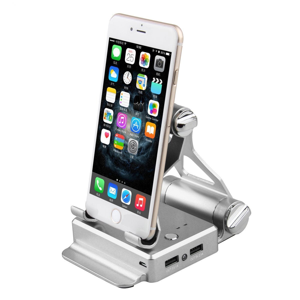 Podium Style Stand With Extended Battery Up To 200% For iPad, iPhone - Sales Gear Tech
