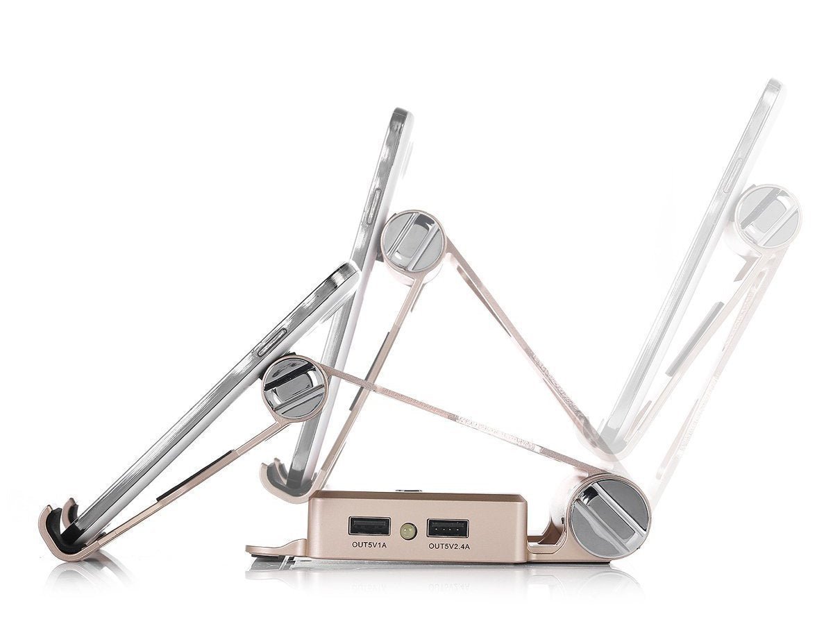 Podium Style Stand With Extended Battery Up To 200% For iPad, iPhone - Sales Gear Tech