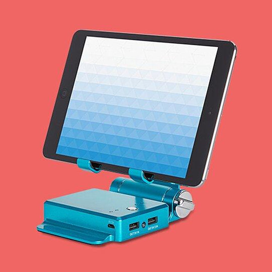 Podium Style Stand With Extended Battery Up To 200% For iPad, iPhone - Sales Gear Tech