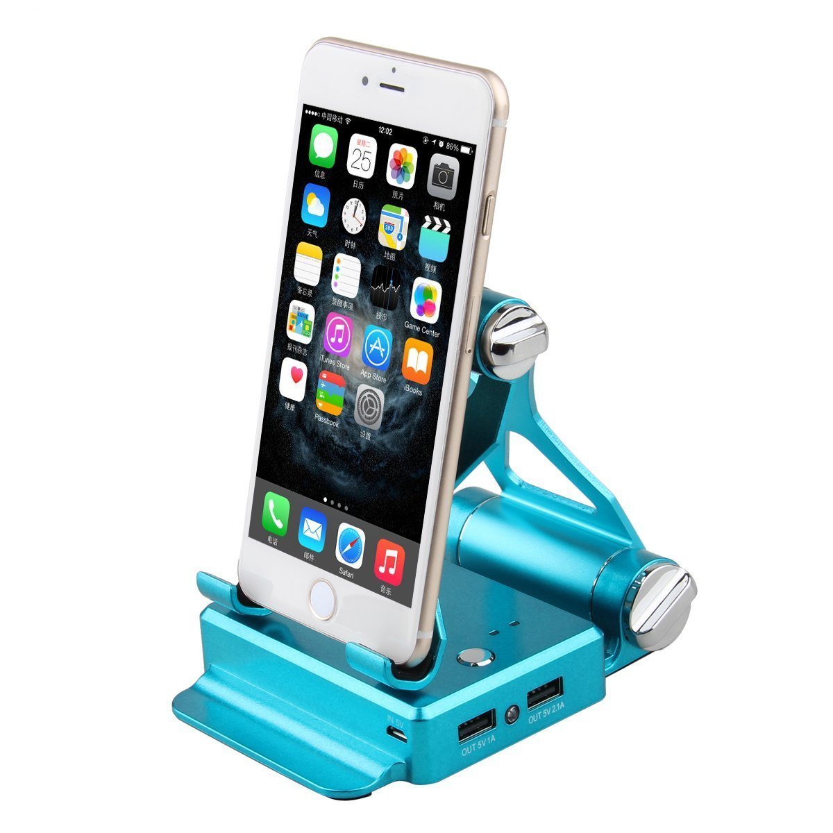 Podium Style Stand With Extended Battery Up To 200% For iPad, iPhone - Sales Gear Tech