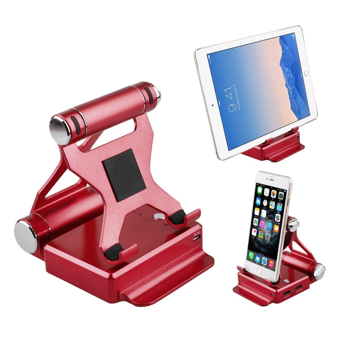 Podium Style Stand With Extended Battery Up To 200% For iPad, iPhone - Sales Gear Tech