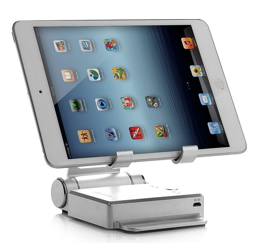 Podium Style Stand With Extended Battery Up To 200% For iPad, iPhone - Sales Gear Tech