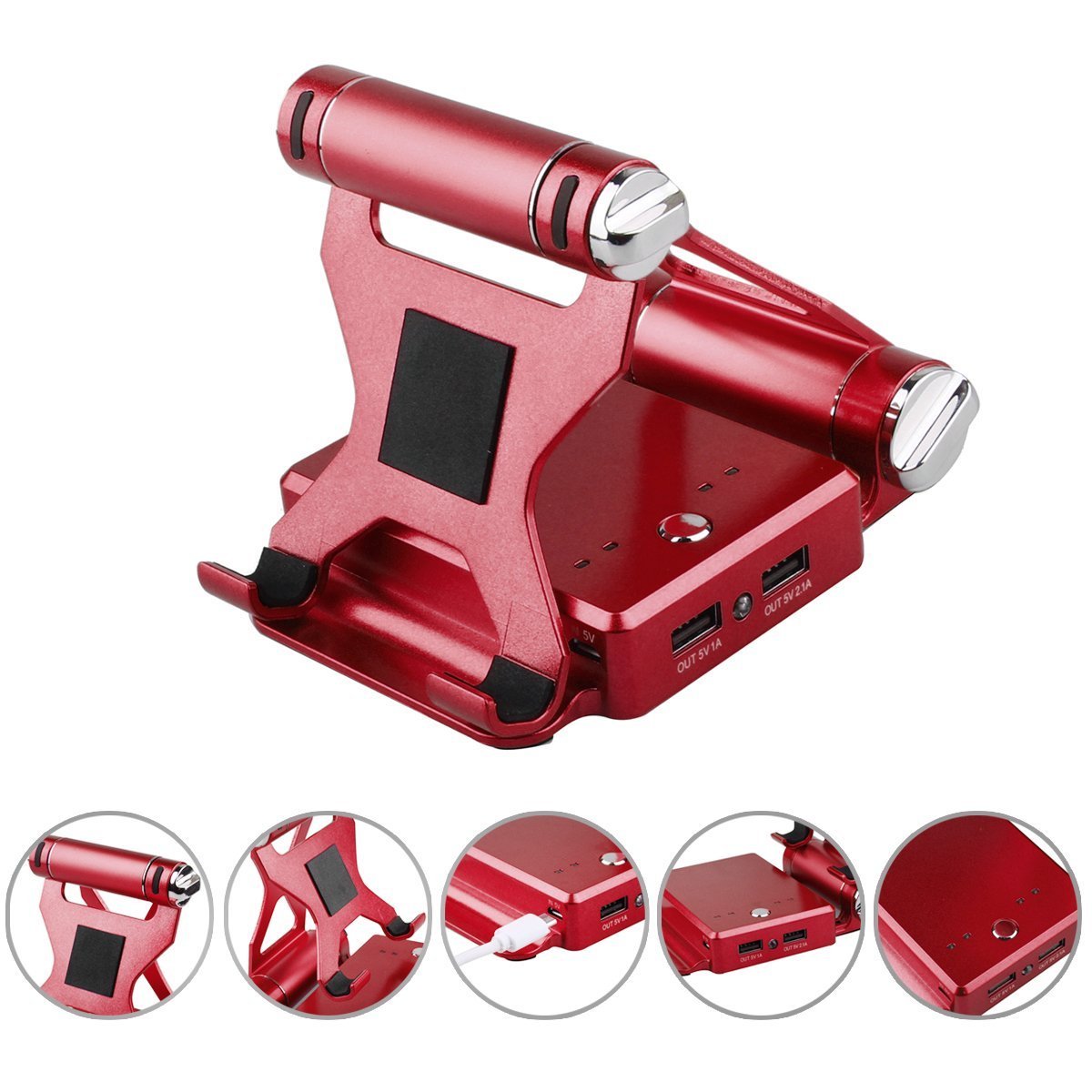 Podium Style Stand With Extended Battery Up To 200% For iPad, iPhone - Sales Gear Tech