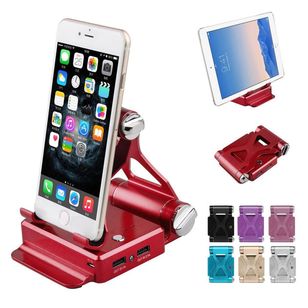 Podium Style Stand With Extended Battery Up To 200% For iPad, iPhone - Sales Gear Tech