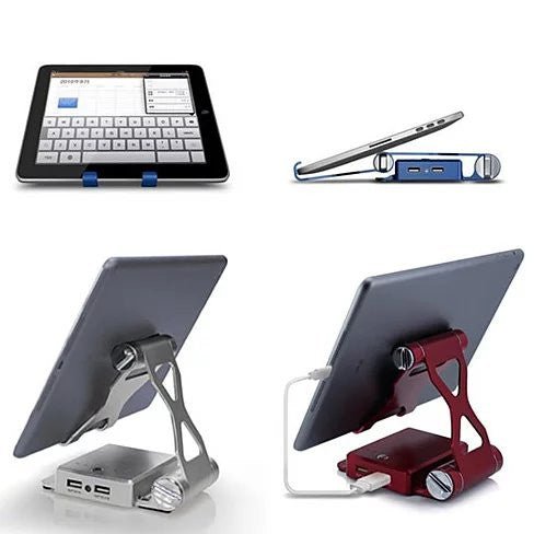 Podium Style Stand With Extended Battery Up To 200% For iPad, iPhone - Sales Gear Tech