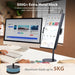 Portable Monitor Stand Adjustable Height Desktop Monitor Bracket for 4.7 - 17.3 inch Phone Tablet Monitor Support Holder - SalesGearTech.com