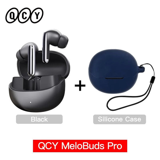 QCY MeloBuds Pro ANC Earphones Bluetooth 5.3, 46dB Hybrid ANC, LDAC, 6 Mics, 34H Playtime - Sales Gear Tech