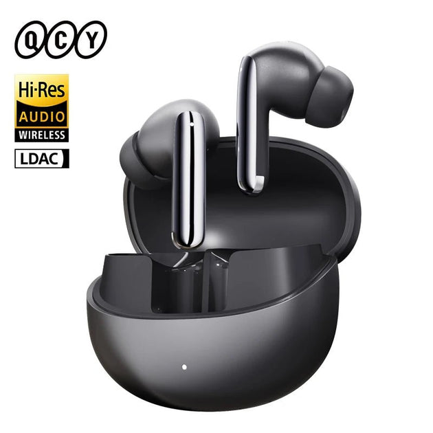 QCY MeloBuds Pro ANC Earphones Bluetooth 5.3, 46dB Hybrid ANC, LDAC, 6 Mics, 34H Playtime - Sales Gear Tech