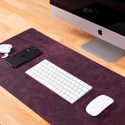 Rawlins Leather Desk Pads - 36x19 and 14.6x31.5 Inches - Sales Gear Tech