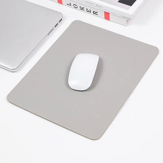 Small PU Leather Mouse Pad Non - Slip, Waterproof, Easy - Clean for PC & Laptop - Sales Gear Tech