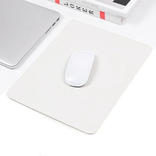 Small PU Leather Mouse Pad Non - Slip, Waterproof, Easy - Clean for PC & Laptop - Sales Gear Tech