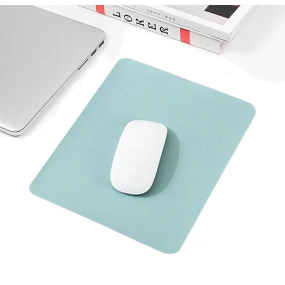Small PU Leather Mouse Pad Non - Slip, Waterproof, Easy - Clean for PC & Laptop - Sales Gear Tech