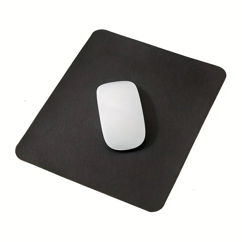 Small PU Leather Mouse Pad Non - Slip, Waterproof, Easy - Clean for PC & Laptop - Sales Gear Tech