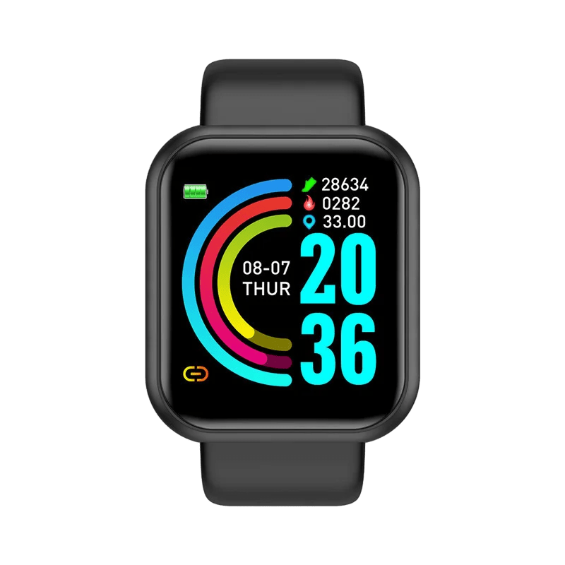 Sport Smartwatch – Waterproof Fitness Tracker with Heart Rate, BP & Sleep Monitor - Sales Gear Tech