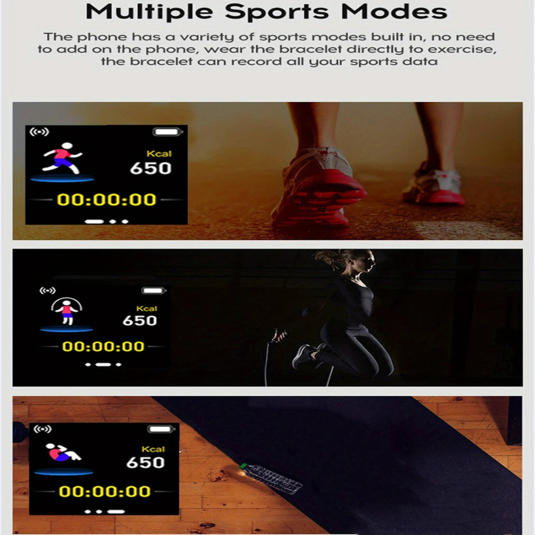 Sport Smartwatch – Waterproof Fitness Tracker with Heart Rate, BP & Sleep Monitor - Sales Gear Tech