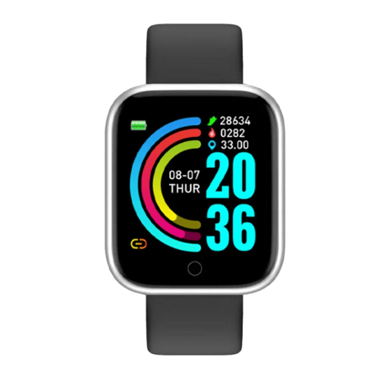 Sport Smartwatch – Waterproof Fitness Tracker with Heart Rate, BP & Sleep Monitor - Sales Gear Tech