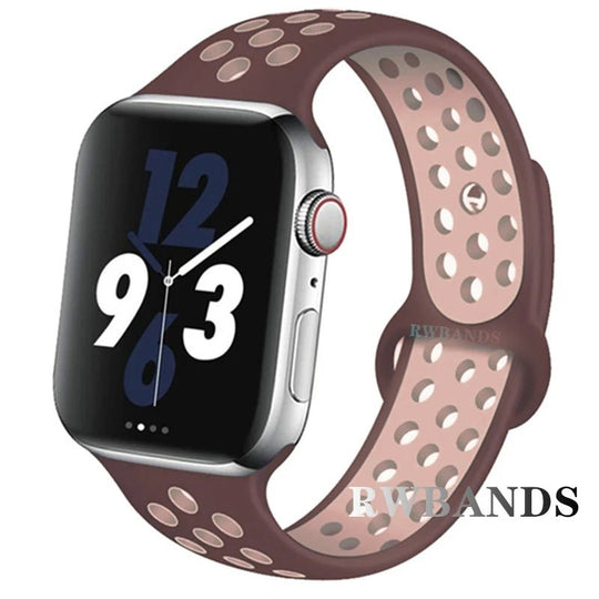Sport Strap for Apple Watch Series 3–10 & Ultra (38–49MM, Breathable Band) - Sales Gear Tech