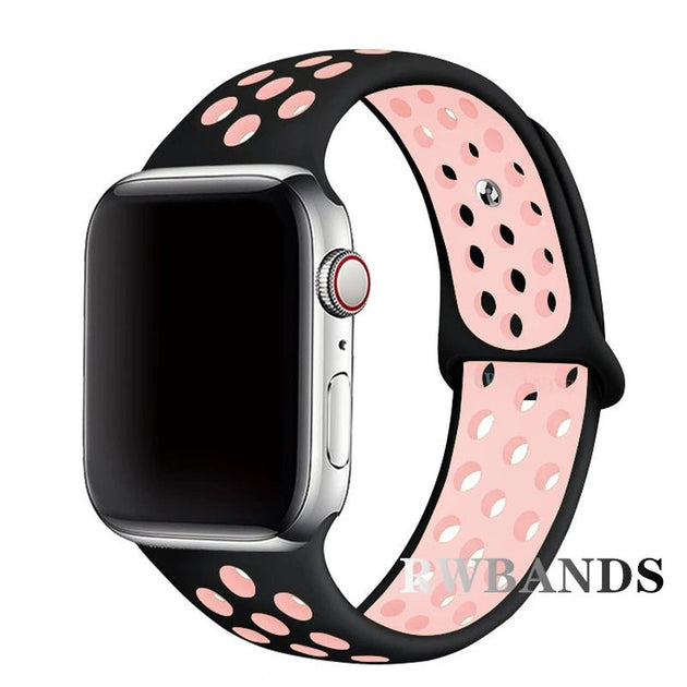 Sport Strap for Apple Watch Series 3–10 & Ultra (38–49MM, Breathable Band) - Sales Gear Tech